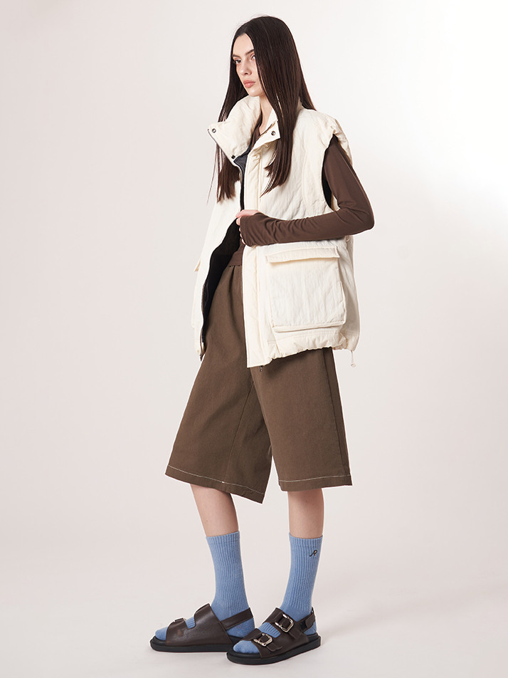 AW52TL01 베이스 레이어 탑_브라운