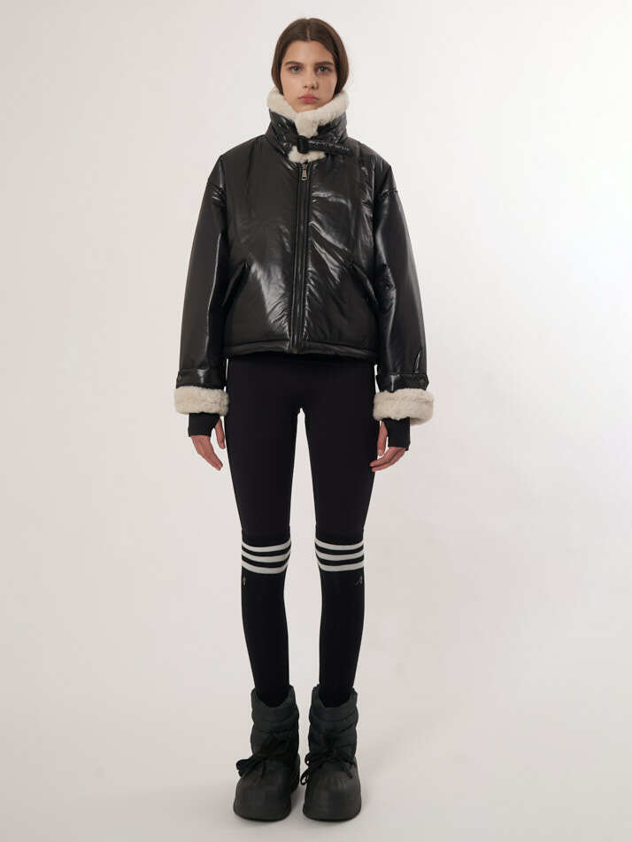 AW52JP01_퍼 패치 패딩점퍼_블랙