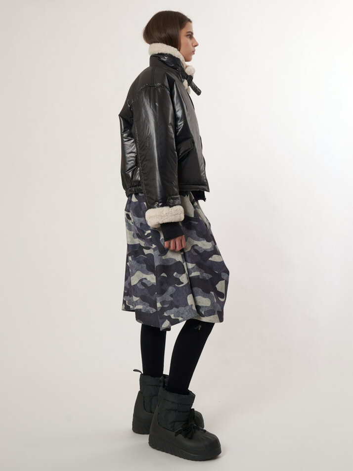 AW52JP01_퍼 패치 패딩점퍼_블랙