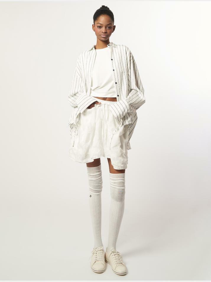 AW61PS02_더블 도트 볼륨 G 쇼츠_오프화이트