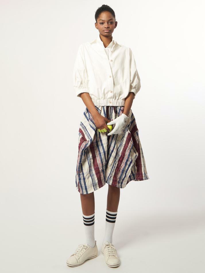 AW61JO08_볼륨슬리브 밴딩 점퍼_오프화이트