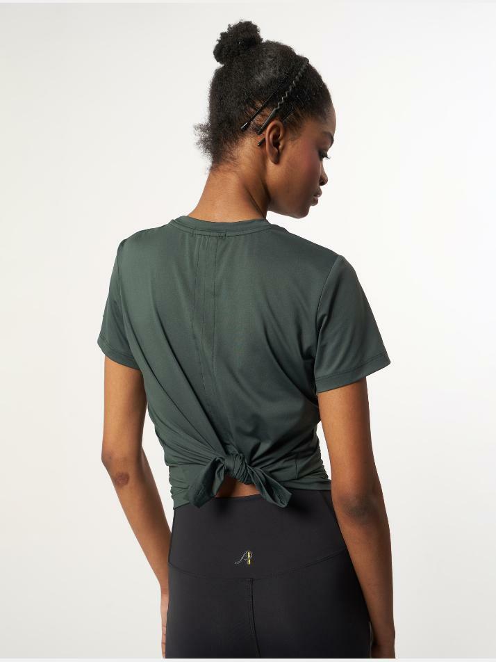 AW61TH04_백슬릿 크루탑_딥그린