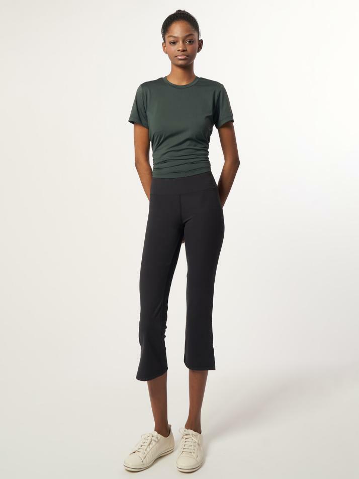 AW61TH04_백슬릿 크루탑_딥그린