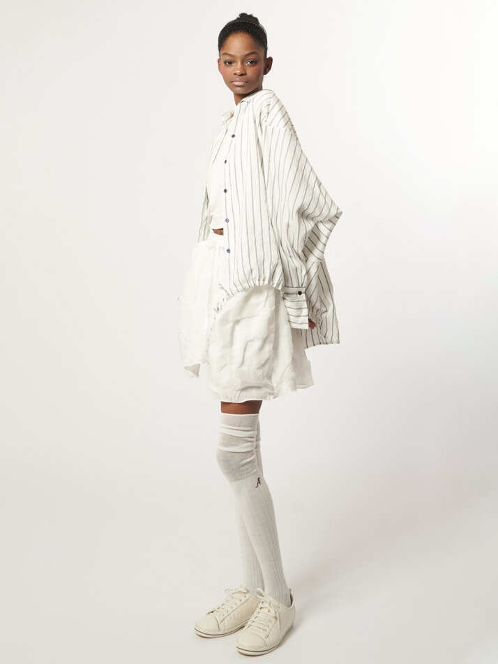 AW61SH07_드로우스트링 셔츠_오프화이트