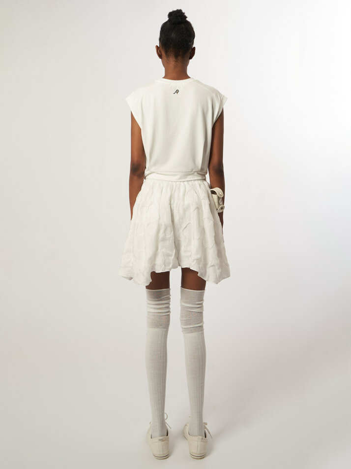 AW61PS02_더블 도트 볼륨 G 쇼츠_오프화이트