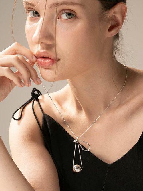 제이누이 리니어볼 네크리스 목걸이