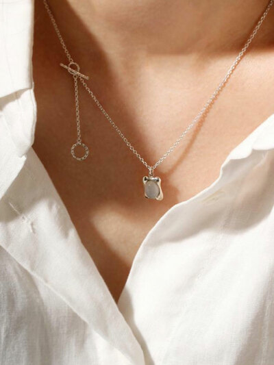 제이누이 퍼스트 토글 네크리스 목걸이