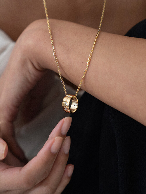 그레이스 네크리스 목걸이 14k gold plated