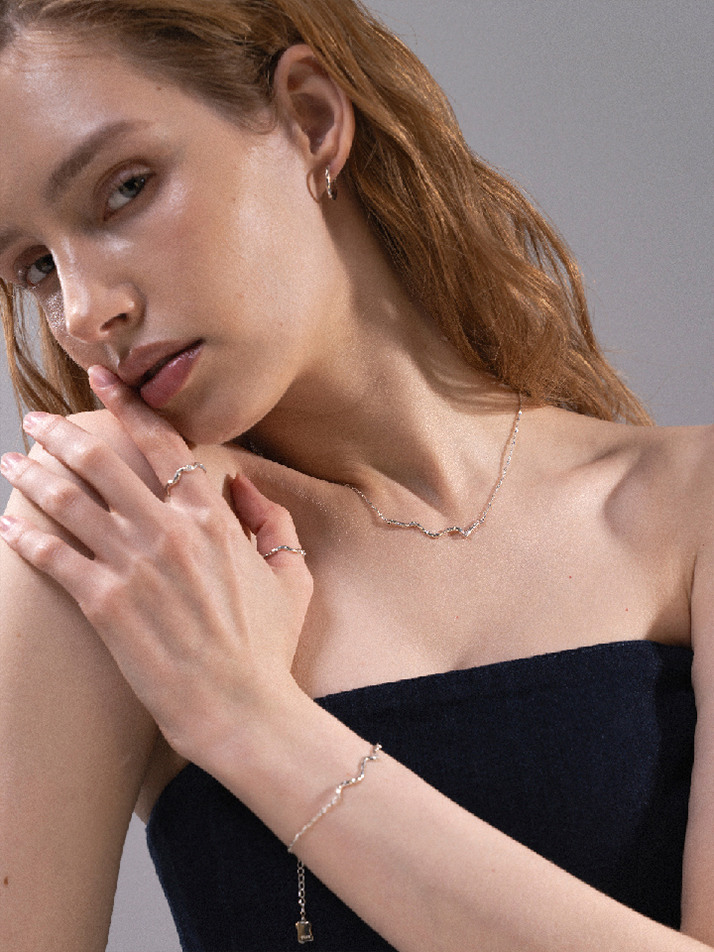 제이누이 리브레 목걸이 silver