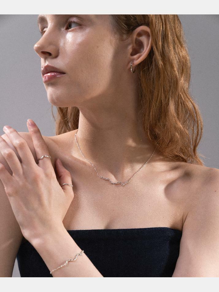 제이누이 리브레 목걸이 silver