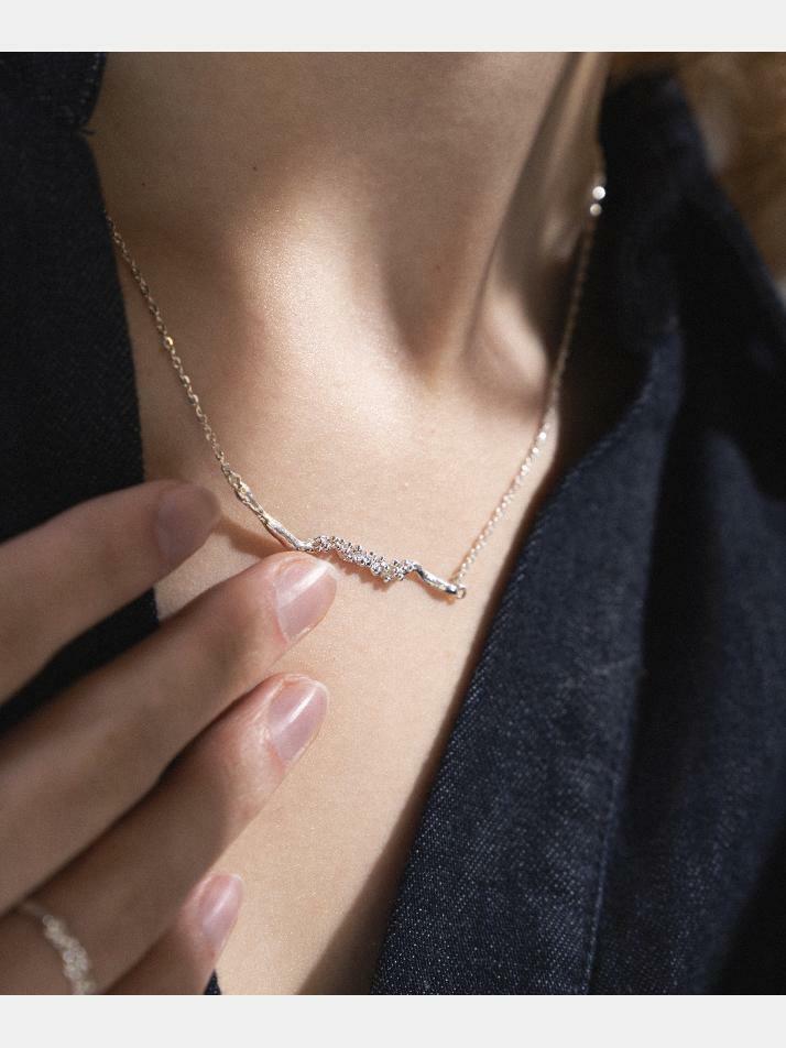 제이누이 그레인 목걸이 silver