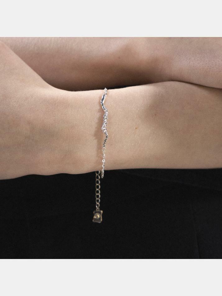 제이누이 그레인 팔찌 silver