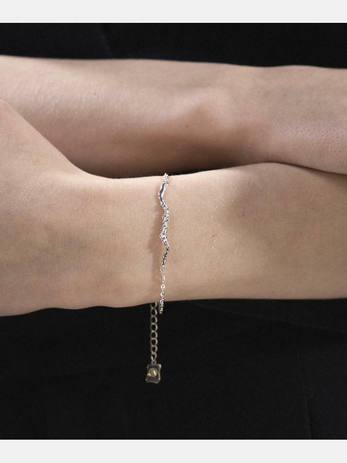 제이누이 그레인 팔찌 silver