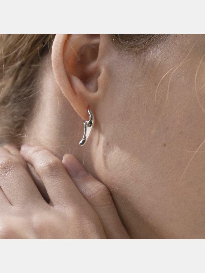 제이누이 네이처 귀걸이 silver