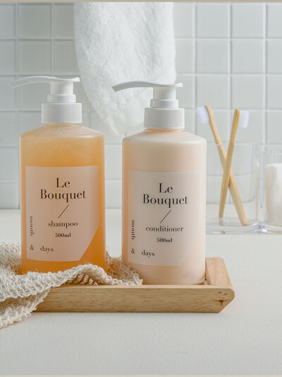 먼스앤데이즈 르 부케 헤어패키지(샴푸 500ml +컨디셔너  500ml)