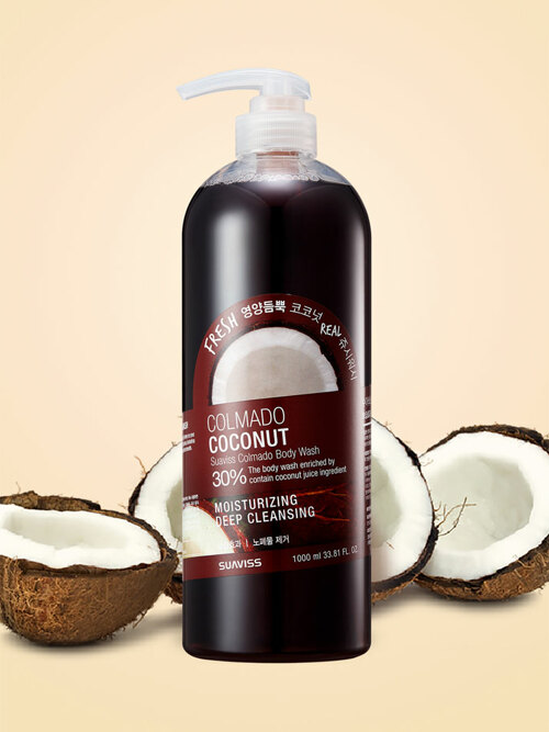 수아비스 꼴마도 코코넛 바디워시 1000ml WS01AB07