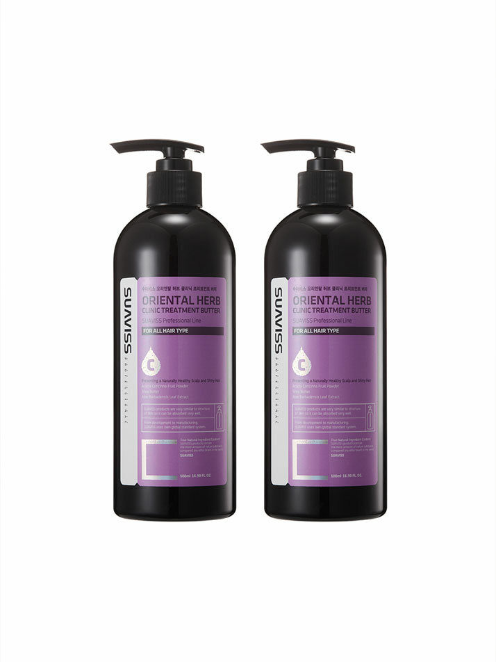 수아비스 오리엔탈 허브 클리닉 트리트먼트 버터 500ml *2개