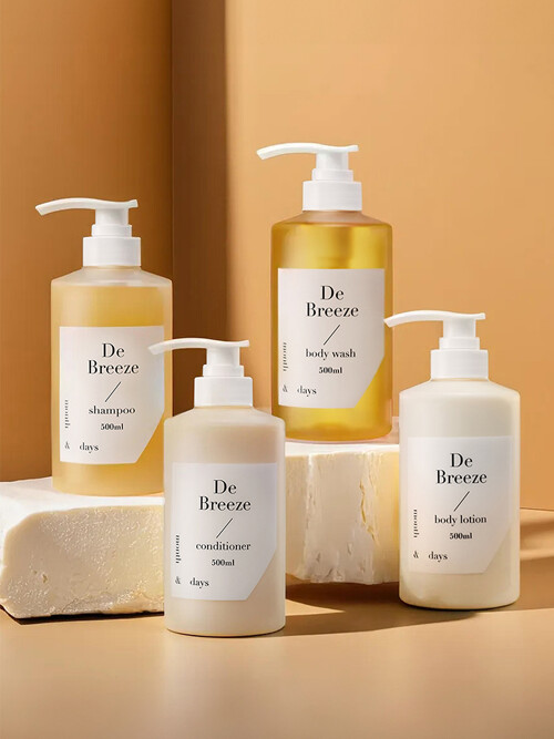 먼스앤데이즈 디 브리즈 풀패키지(샴푸 500ml +컨디셔너 500ml +바디워시 500ml +바디로션)