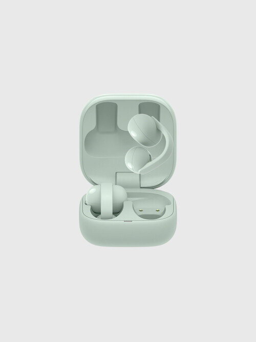 소니 링크버즈 클립 그린 귀찌 오픈형 블루투스 이어폰 WF-LC900