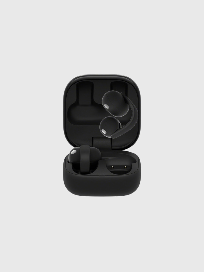 소니 링크버즈 클립 블랙 귀찌 오픈형 블루투스 이어폰 WF-LC900