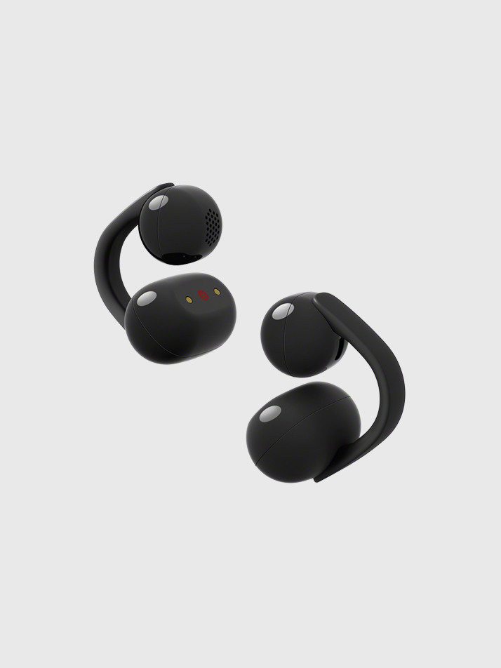 소니 링크버즈 클립 블랙 귀찌 오픈형 블루투스 이어폰 WF-LC900