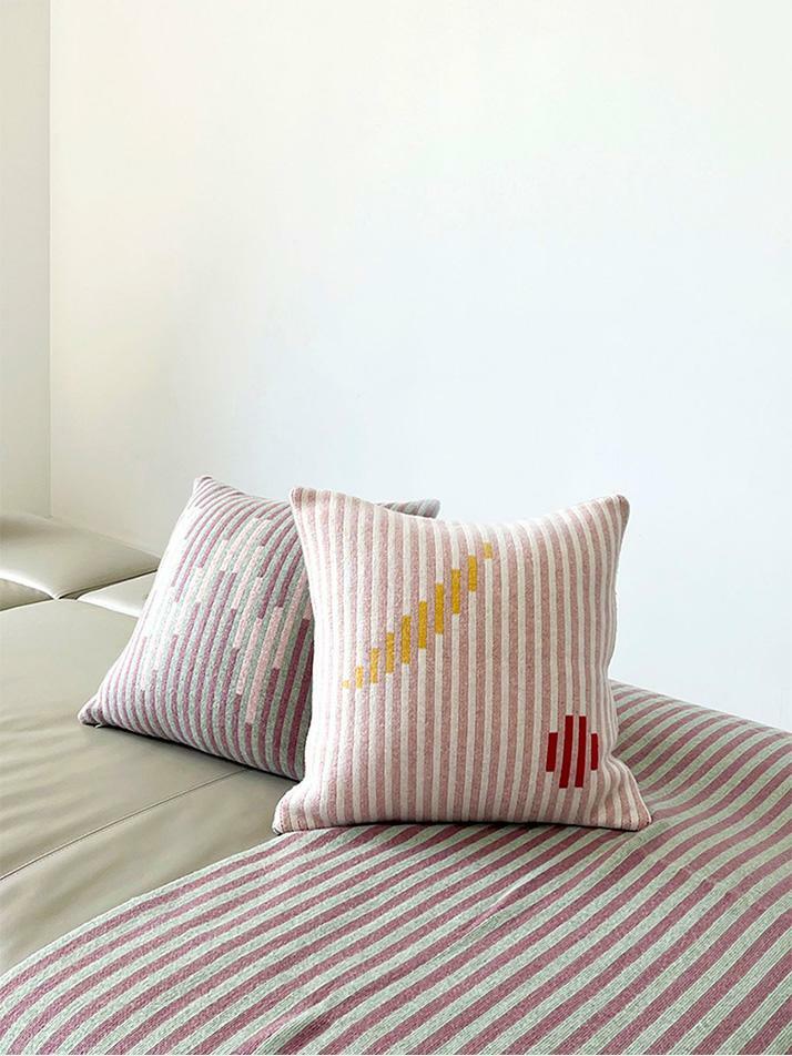 Sun & Moon - W Pink Cushion