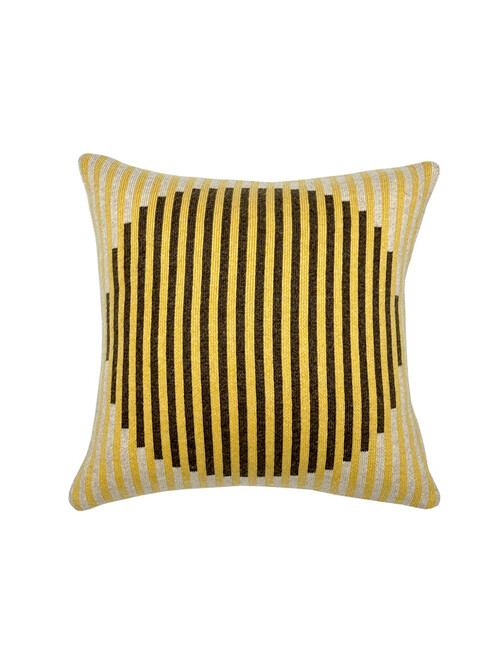 Snow Fence - S Red Cushion