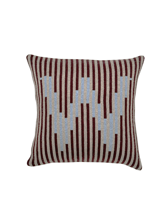 Sun & Moon - W Blue Cushion