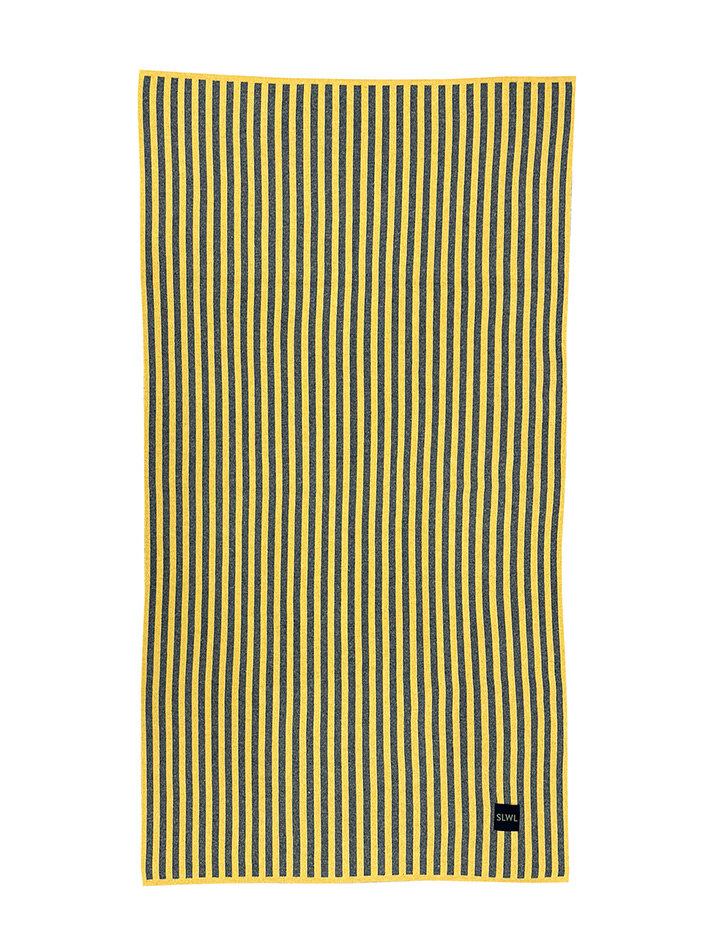 Yellow / Gray Blanket