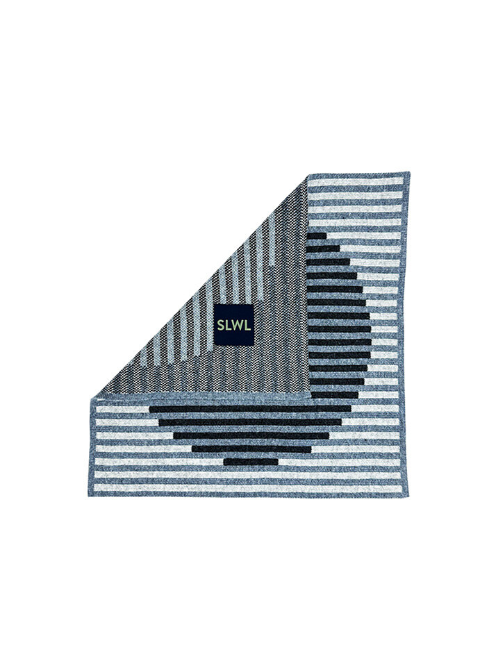 Fence Blue MINI Blanket