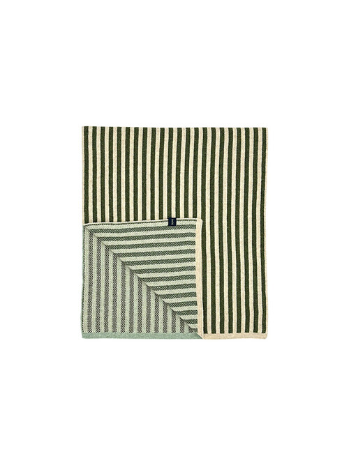 Half & Half Mint/Ivory Small Blanket