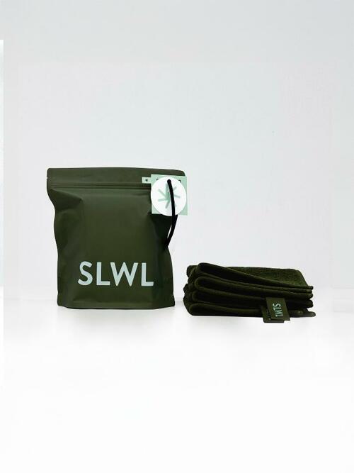 [선물포장] Deep Forest Khaki - Hand Towel 2P SET