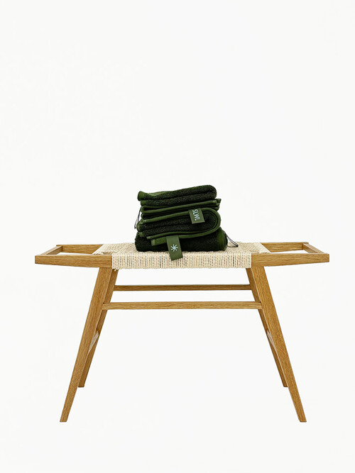 [선물포장] Deep Forest Khaki - Face Towel