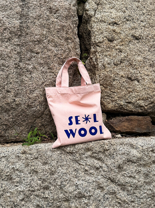 Seolwool fromt Seoul Tote Bag _ Pale Pink