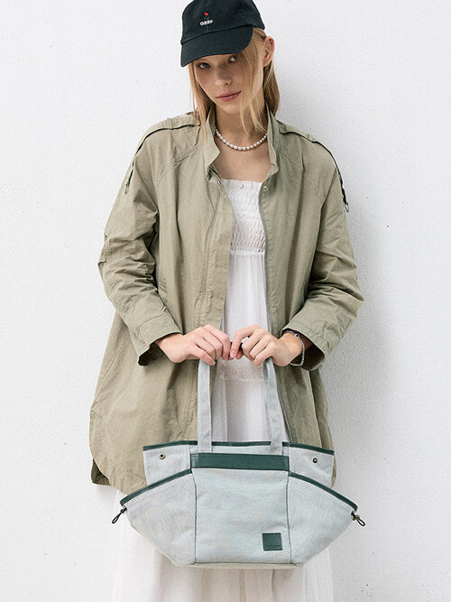 크라프얀 토트 숄더백 쉐도우파인