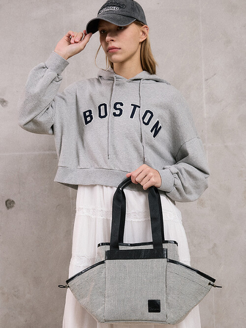 크라프얀 토트 숄더백 포그블랙