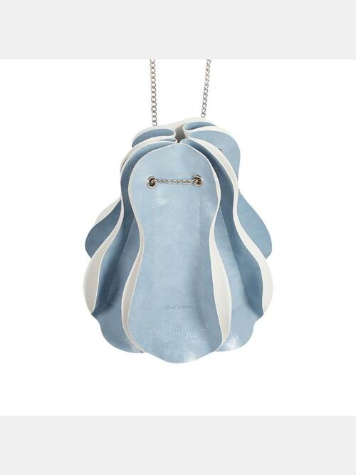 크라프얀 웨이비 체인 미니백 크로스백 클라우드스카이