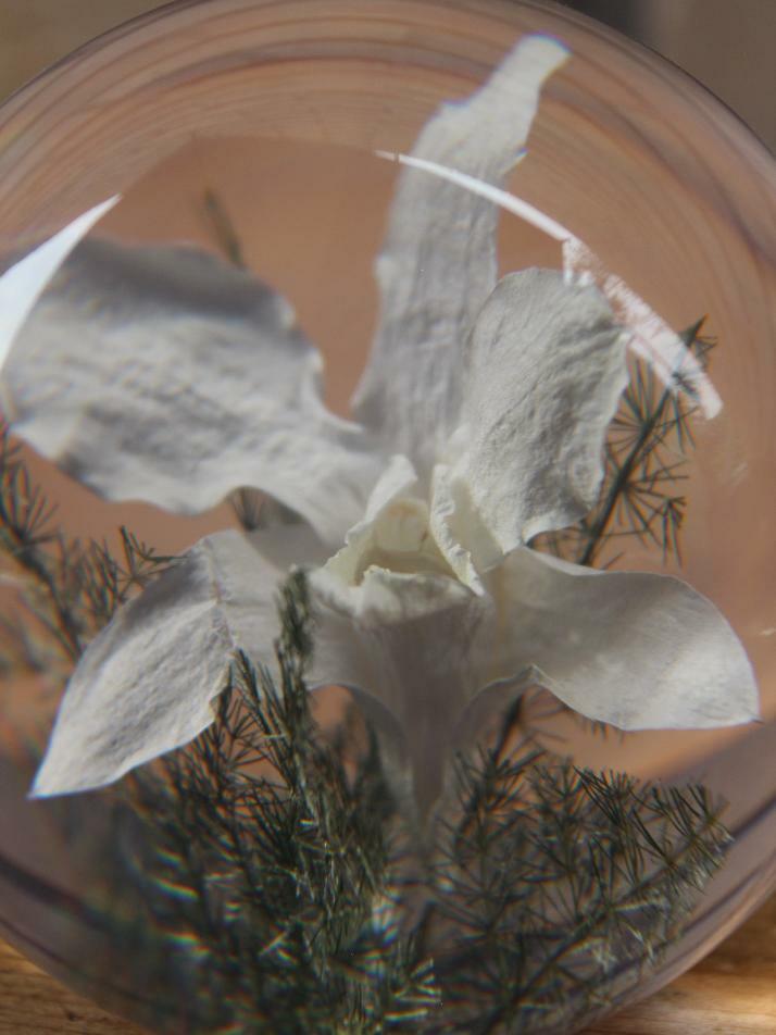 하포드 그란지 문진 (난초) 85mm Orchid White