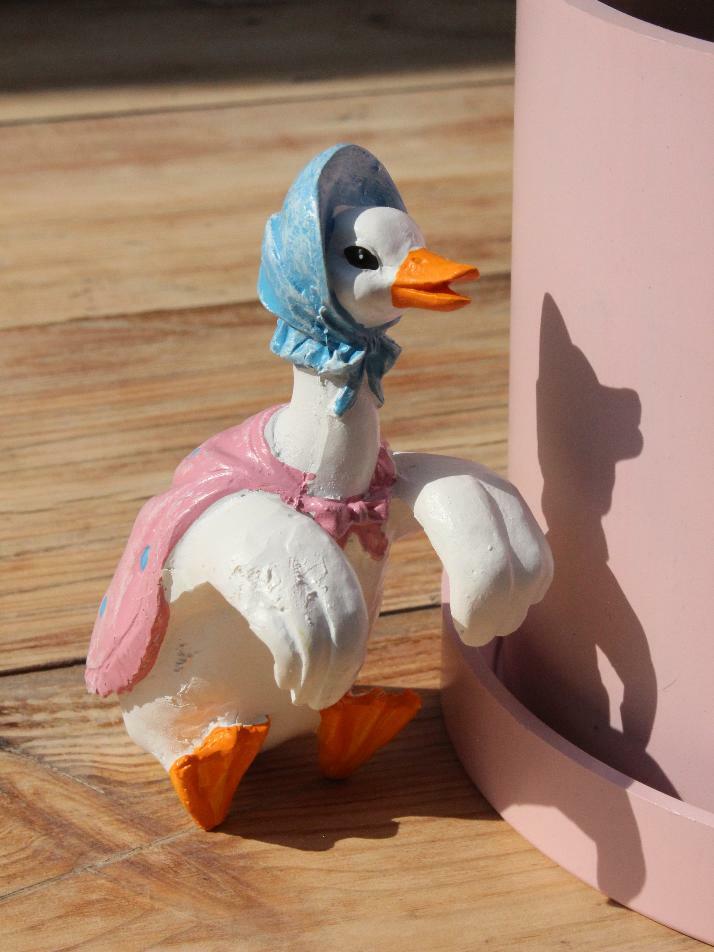 자디노피아 피터래빗 화분인형 (제미마 퍼들덕) Jemima Puddle-Duck Pot Buddy