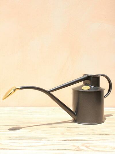 호즈 메탈 물조리개 Rowley Ripple Metal Watering Can - Graphite (1.1L)