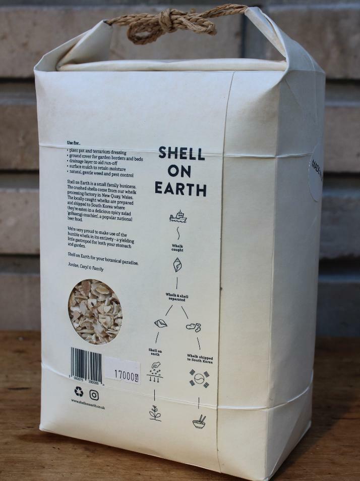 쉘온어스 조개껍질 Crushed Whelk Shells - Medium (3kg) (Limited Edition)