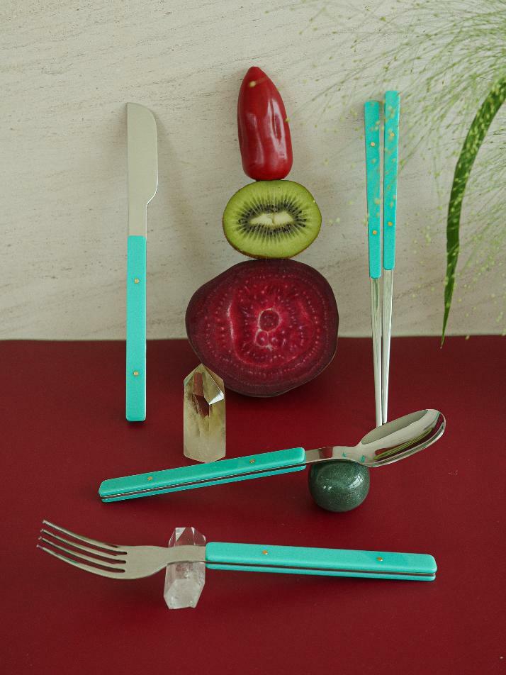 [선물포장] 봉봉 커트러리 (숫가락,젓가락,포크,나이프) 6color