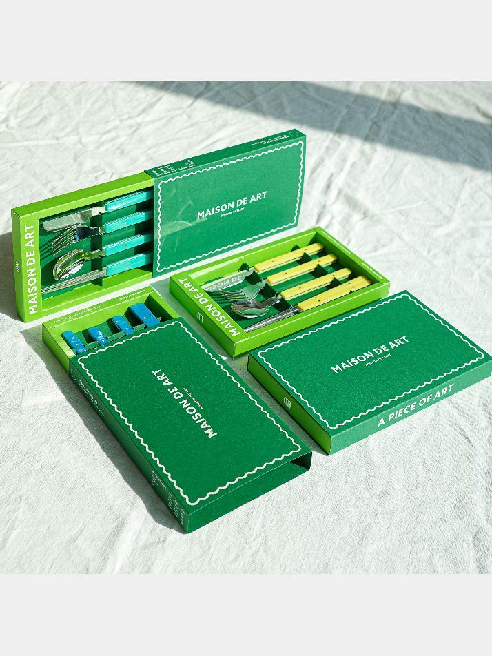 [선물포장] 봉봉 커트러리 (숫가락,젓가락,포크,나이프) 6color