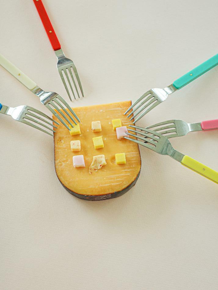 [선물포장] 봉봉 커트러리 (숫가락,젓가락,포크,나이프) 6color