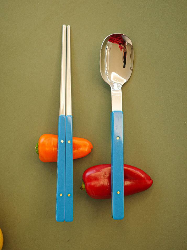 [선물포장] 봉봉 커트러리 (숫가락+젓가락) 6color