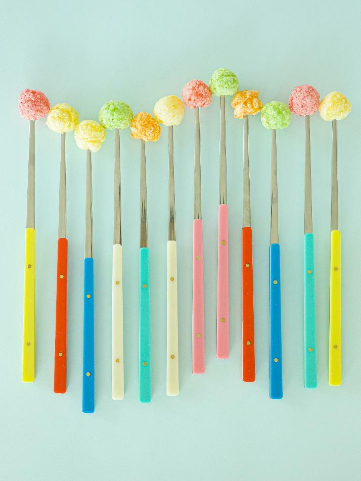 [선물포장] 봉봉 커트러리 (숫가락+젓가락) 6color