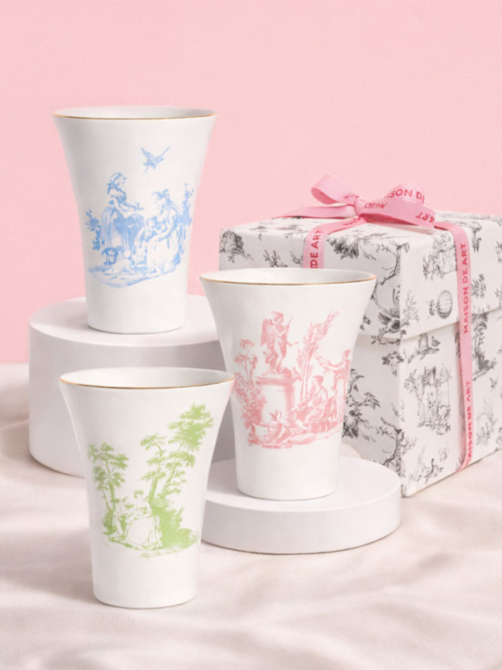 [선물포장] 뜨왈드주이 세라믹 컵 (3colors)