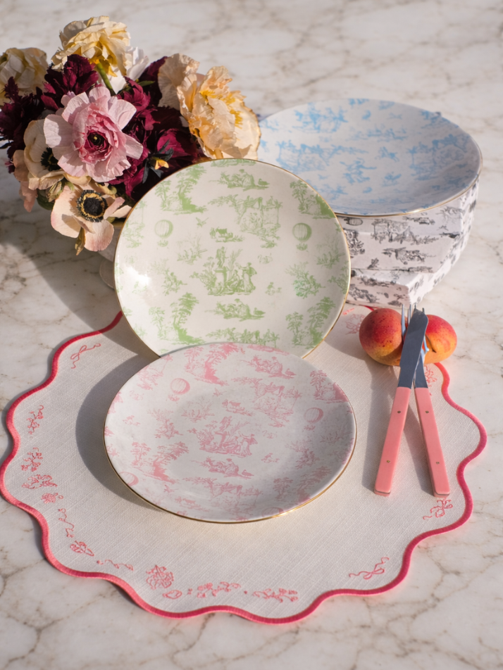 [선물포장] 뜨왈드주이 세라믹 플레이트21 (3colors)