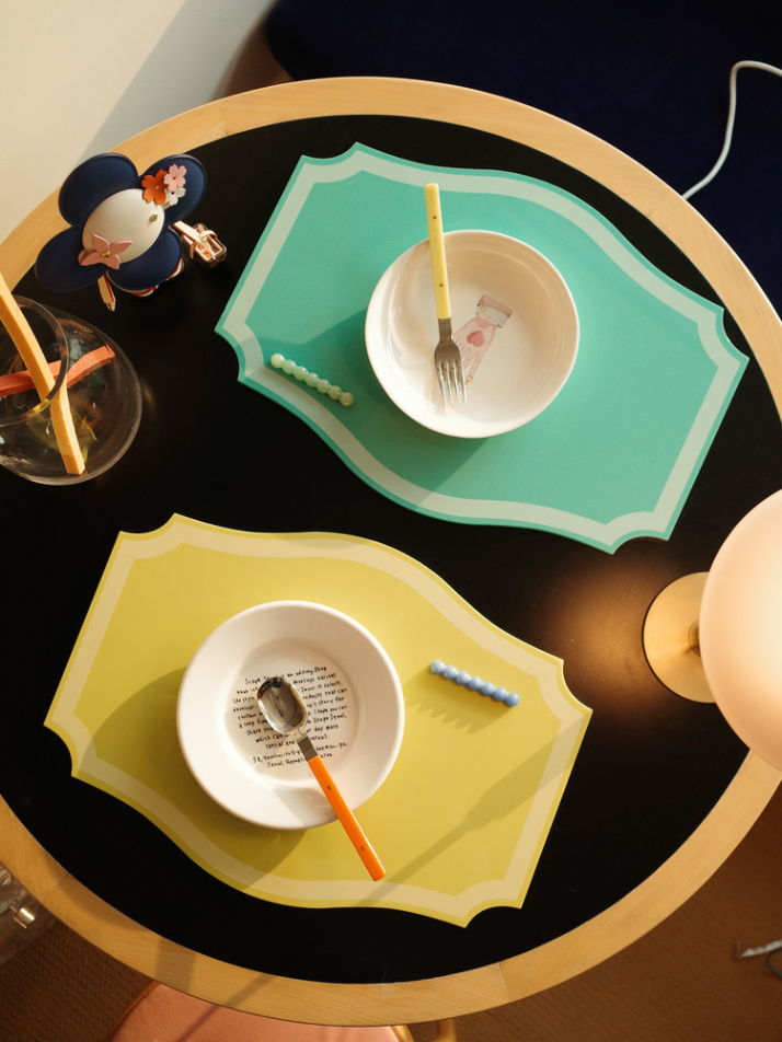 [선물포장] 아뜰리에 옻칠매트 매트 2P (4color)