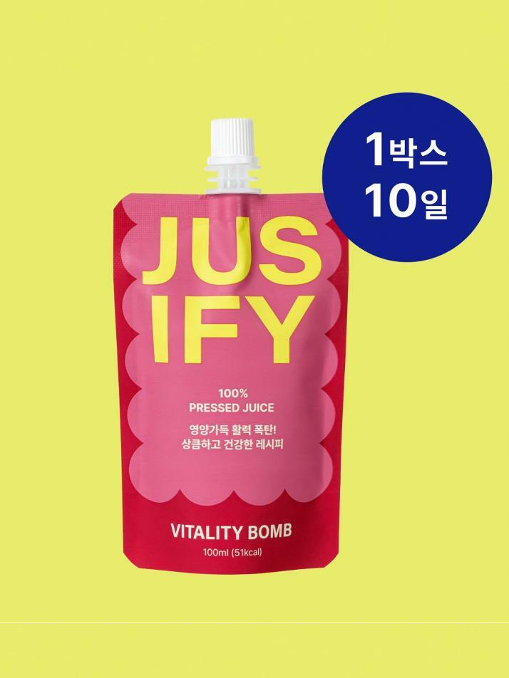 1BOX(바이탈리티밤)주시파이 NFC 프리미엄 착즙주스
